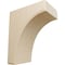 Ekena Millwork 5 1/4"W x 8"D x 10"H Clarksville Bracket, Rubberwood BKTW05X08X10CVRW - alternate 1